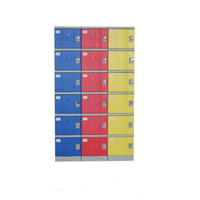 Armoire de classe moderne et économique pour étudiants - Casier de classe en PP robuste AD-STUDY AD-901A