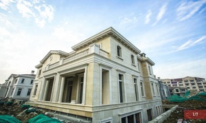 Đá vôi màu be Ốp cổ vật liệu cao cấp cho biệt thự sang trọng hiện đại Bắc Mỹ Trung Đông Dự Án kỹ thuật - Product Image 3