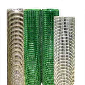 涂层焊接丝网围栏中国流行产品Pvc低碳铁丝，低碳铁丝镀锌/pvc涂层方形