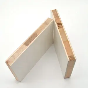 18Mm Melamine Block Board Với Đồ Nội Thất Lớp Poplar Core Và E1 Formaldehyde Tiêu Chuẩn Khí Thải