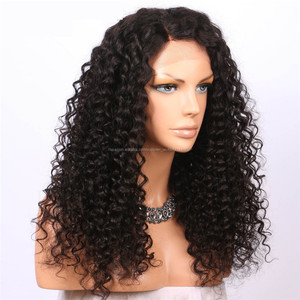 mayor <span class=keywords><strong>de</strong></span> la <span class=keywords><strong>onda</strong></span> profunda del pelo brasileño mano atada peluca llena <span class=keywords><strong>de</strong></span> encaje doble dibujado Peluca <span class=keywords><strong>de</strong></span> cabello humano virgen - Product Image 4