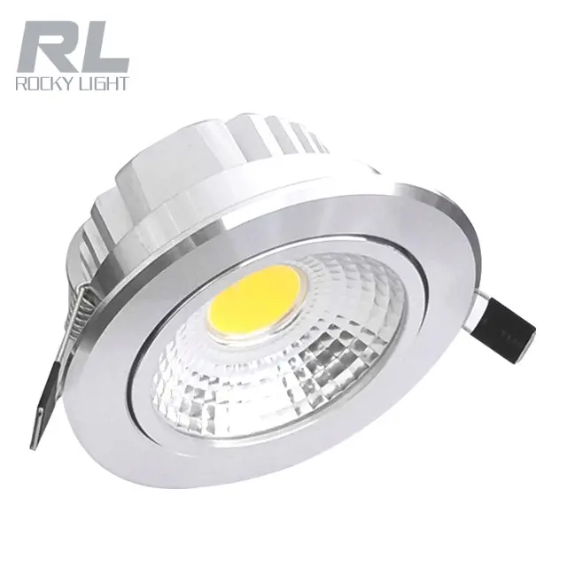 Die-Aluminum body COB 7W led spot light high power chip downlight with CE RoHS
