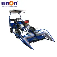 Anon-máquina de encuadernación de cuatro ruedas autopropulsada, segadora de trigo y arroz
