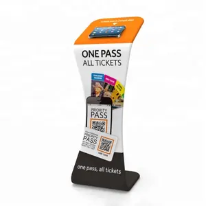 Eye Catching Exhibition Kiosk Tablet Holder Stand