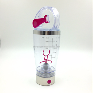 Libre de bpa con pilas blen der grado alimenticio taza de logotipo personalizado botella de la coctelera - Product Image 1