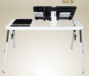 ABS Xách Tay Đa-Góc Máy Tính Xách Tay Đứng Có Thể Gập Lại Và Có Thể Điều Chỉnh Gấp Máy Tính Xách Tay Bảng Với Fan Đối Với Nhà Văn Phòng Hoặc Trường Học Sử Dụng - Product Image 2