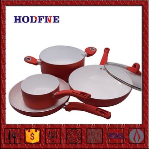 घर रसोई में खाना पकाने आधुनिक डिजाइन Nonstick CookWare सेट मिनी कच्चा लोहा पुलाव बर्तन - Product Image 2