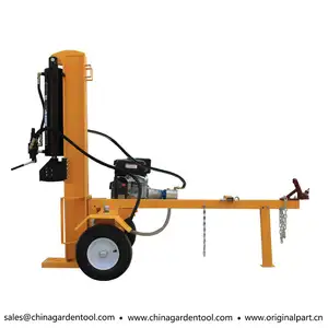 50Ton 18HP 6 polegadas Carneiro Hidráulico Do Motor A Gasolina Log Divisor horizontal e vertical log splitter