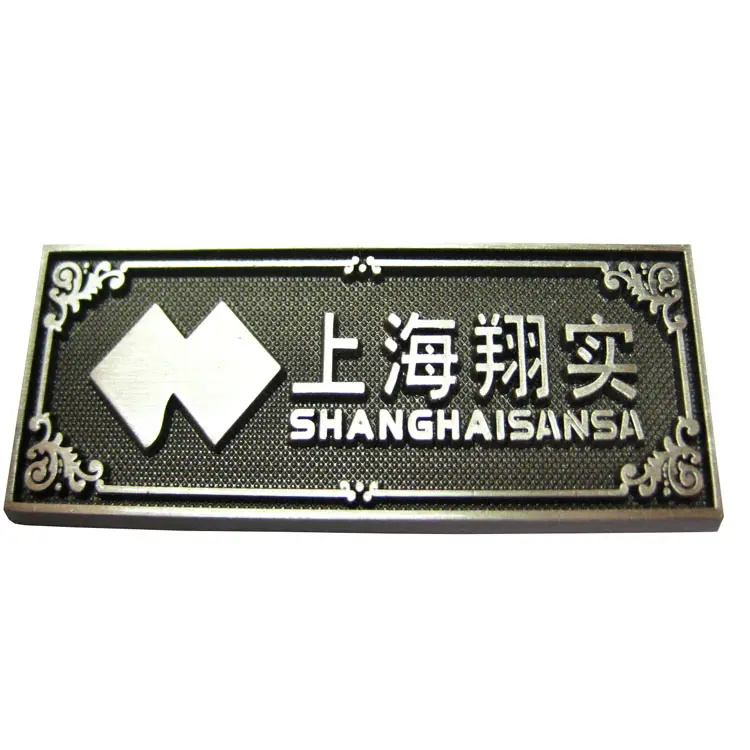 Cheap customized name plate engraving machine make office name plate