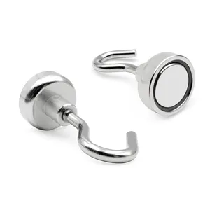 Strong Powerful Neodymium Heavy Duty Magnetic Hooks Magnet Hooks