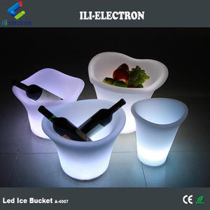 Pas <span class=keywords><strong>cher</strong></span> En Plastique <span class=keywords><strong>Champagne</strong></span> Led Seau À Glace Pour La Bière - Product Image 5