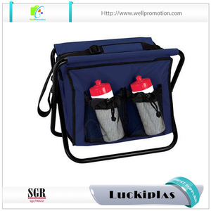 Alta calidad amigos jugando al ajedrez uso de pesca de aluminio bolso más fresco con bolsillos de malla - Product Image 1