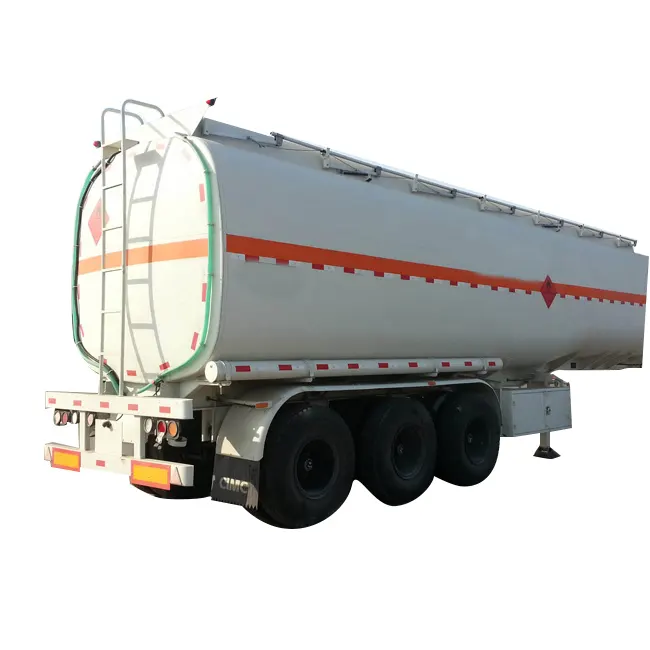 50000 Liter Tank 36000 Liter Brandstof Tanker Oplegger