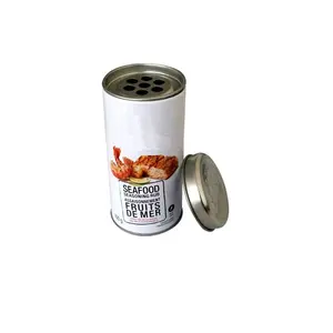 Salt & Pepper tin box/Salt & Pepper tin can