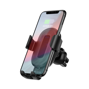 DEVIA noir gravité support 10 W inductif <span class=keywords><strong>qi</strong></span> <span class=keywords><strong>chargeur</strong></span> sans fil support de voiture - Product Image 2