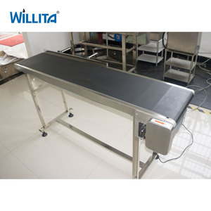 Oem Automatische Mini-Aangedreven Rubberen Tafel Roestvrijstalen Transportband Transportband Met Inkjetprinter En Lasermarkeermachine - Product Image 5