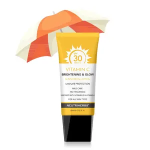 Neutriherbs Best Natural Skin Care Sonnenschutz creme SPF 30 Wasserdichter Zinkoxid-Sonnenschutz