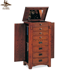 סגנון חדש תכשיטי סוף גבוה חינני מראה עץ ארון - Product Image 3