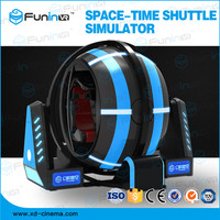 Simulador de Vuelo VR 9D FuninVR para Interiores con Pantalla de 50 Pulgadas y un Solo Asiento para Uso Comercial