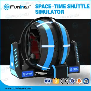 FuninVR Fly Shooting Virtual Reality Games 9D VR Flight Simulator 360 Degree For Sale Rotating 9d Game Stimulator Games Seat