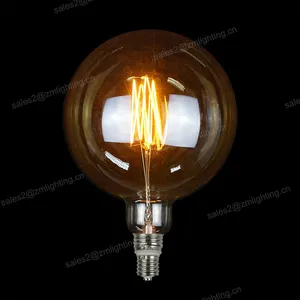 G380 oversize edison ha condotto la lampada 220 V led speciale filamento della lampadina E40 12 W d'epoca gigante ha condotto la lampadina