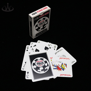 Cartes à jouer en PVC avec logo personnalisé, jeu <span class=keywords><strong>de</strong></span> <span class=keywords><strong>société</strong></span> étanche pour <span class=keywords><strong>club</strong></span> <span class=keywords><strong>de</strong></span> poker, nouvelles cartes en plastique 100% - Product Image 4