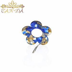 CANYUAN-Pinza para el pelo para mujer, accesorios para el cabello de flores coloridas - Product Image 3