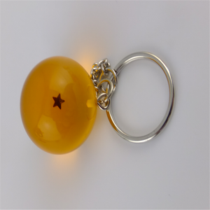 Anime <span class=keywords><strong>dragon</strong></span> <span class=keywords><strong>Ball</strong></span> 1 2 3 4 5 6 7 estrellas forma de bola colgante cadenas del anillo dominante - Product Image 2