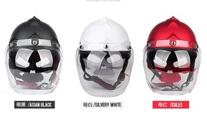 Casco de Motocicleta Abierto YM-333 con Diseño de Calavera y Esqueleto, Estilo Moderno y Genial - Product Image 5