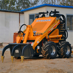 Мини-погрузчик с бортовым поворотом, дорожная уборочная машина - Product Image 2