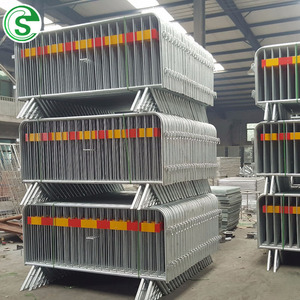 Giá thấp thép buổi hòa nhạc sử dụng Orange kiểm soát đám đông hàng rào an toàn hàng rào thép không gỉ hàng rào giao thông - Product Image 2
