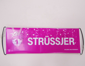 <span class=keywords><strong>Banner</strong></span> de desplazamiento a mano personalizado Fan <span class=keywords><strong>Roller</strong></span> Cheering Banners personalizados - Product Image 6