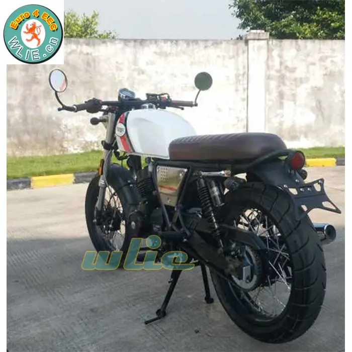 2019 New Design 50cc with euro4 2 stroke and 4 vintage scooter Euro EEC COC Cafe Racer Motorcycle F68 50cc/125cc (Euro4)