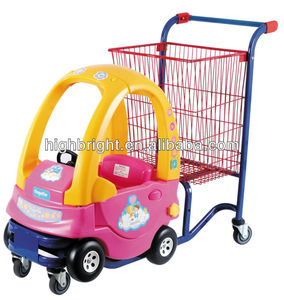 Tan divertido plástico <span class=keywords><strong>supermercado</strong></span> niños mini carrito de la <span class=keywords><strong>compra</strong></span> con el coche de juguete - Product Image 3