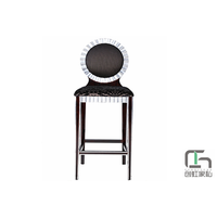 Tabouret de Bar, Vintage, en velours, style deer,