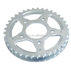 Brazil Market sprocket 520 37T CBX250 TWISTER zinc plating motorcycle sprocket chain kits