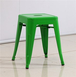 En gros 18 pouces empilable <span class=keywords><strong>chaise</strong></span> <span class=keywords><strong>de</strong></span> <span class=keywords><strong>bar</strong></span> en fer - Product Image 6