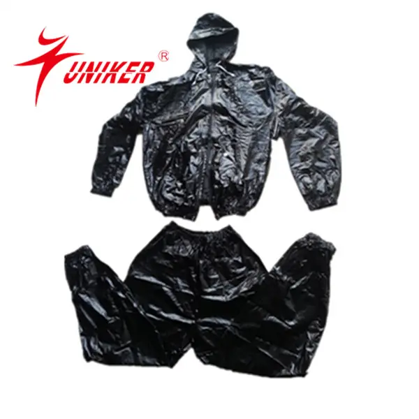 New 100% pvc fashionable sauna suit with cap china supplier