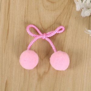 Vente en gros de <span class=keywords><strong>pompons</strong></span> mignons, bricolage, pompon à paillettes pour décoration de fête - Product Image 4