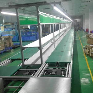 Mobile Phone Assembly Line Receiver Equipment Conveyor Belt <strong>Hair</strong> <strong>Dryer</strong> Assembly Line Equipment With ESD Belt - Product Image 5