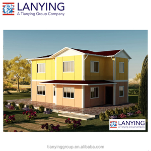 2017 New type pre-homemade LGS Sandwich panel prefabricated house/Villa/hotel for sale - Product Image 1