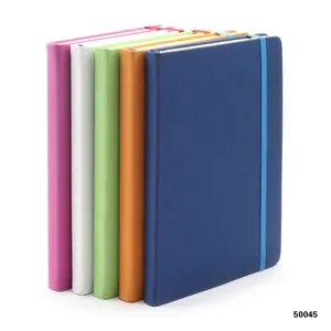 High Quality PU Hardcover Custom Color A5 Hardcover PU Note Book