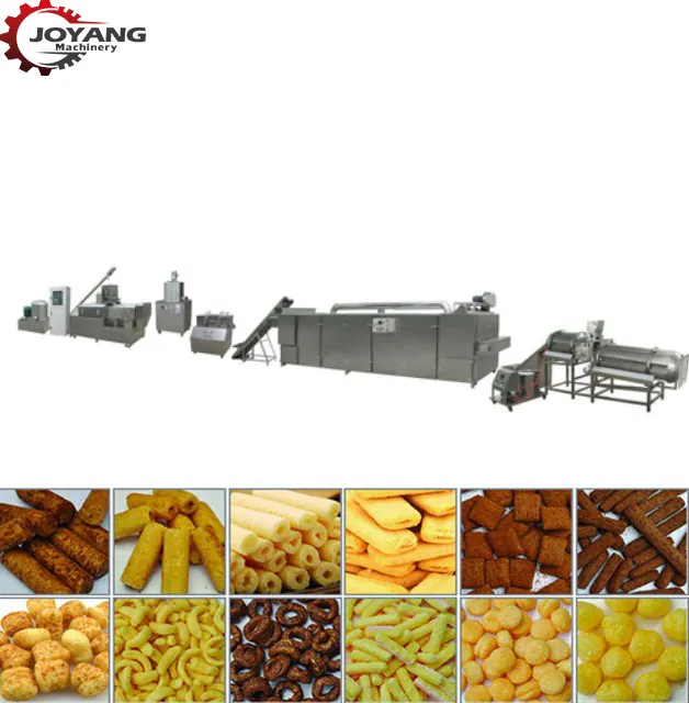 Automatic Extruder Snack Food Making Machine