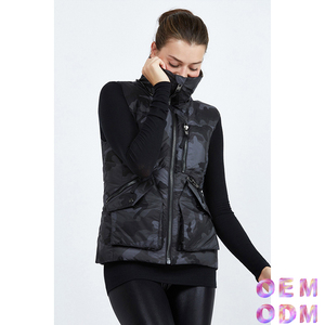 Oca piumino leggero <span class=keywords><strong>vento</strong></span> <span class=keywords><strong>e</strong></span> acqua protettiva staccabile cappuccio OEM maglia - Product Image 3