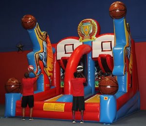 Popular Juego Interactivo de Baloncesto Inflable con Estrellas, <span class=keywords><strong>Cancha</strong></span> de Baloncesto Inflable para <span class=keywords><strong>Alquiler</strong></span> - Product Image 2
