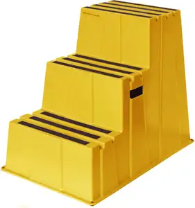 TWINCO Plastic Heavy Duty Safety Steps 3 step