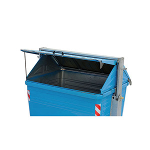 Thermisch verzinkt 3200 Liter metalen vuilnis trolley - Product Image 6