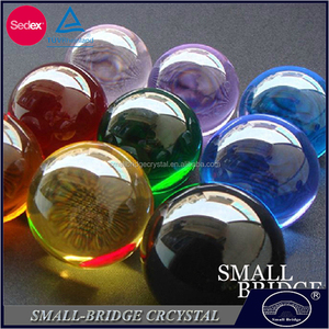 Bola de Cristal Mágica K9 Sólida Vermelha de 80mm de Diâmetro, Linda e Colorida - Product Image 2