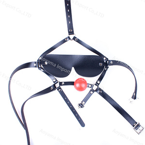 Hot Erotic Fetish for Women Men Sex Toys Adult Lingerie Mouth Gag Bondage Mouth Eyemask Eyewear Restraint Harness Slave SM Game - Product Image 3