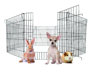 Hot Sale Best Quality In Stock Commercial Iron Metal Pet Enclosure